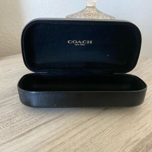 Coach Black Glasses Case